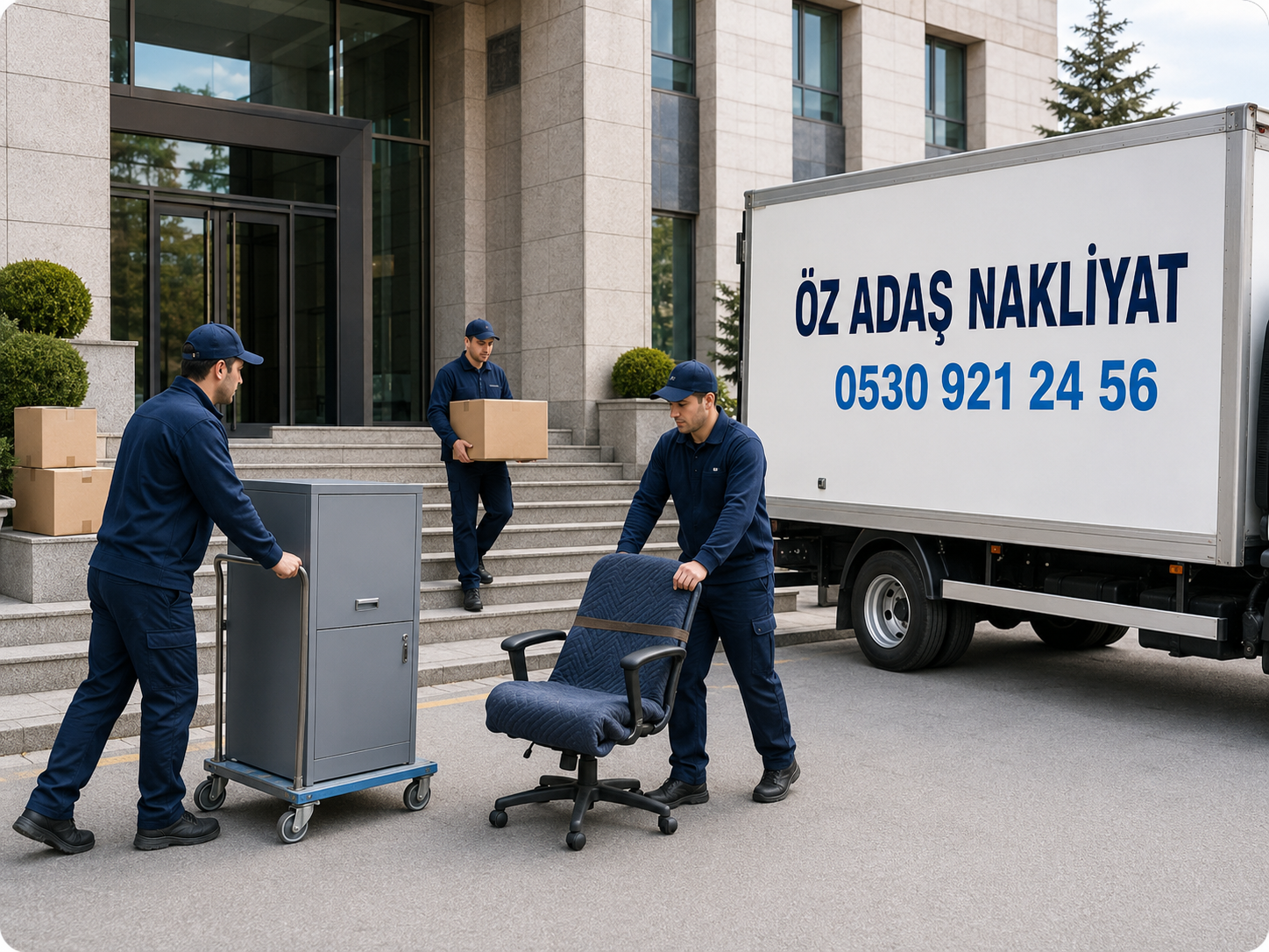 Öz Adaş Nakliyat kamu kurumları taşımacılık hizmeti